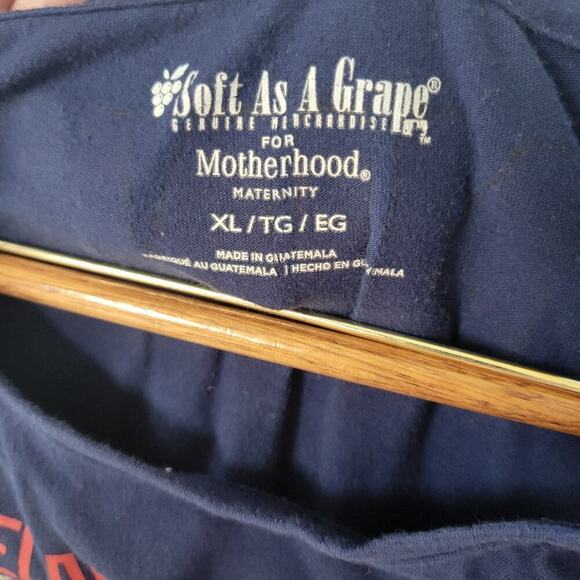 Cleavland Indians MLB Maturnity Tee Shirt Women’s XL 9 Months Your Out - Picture 2 of 6